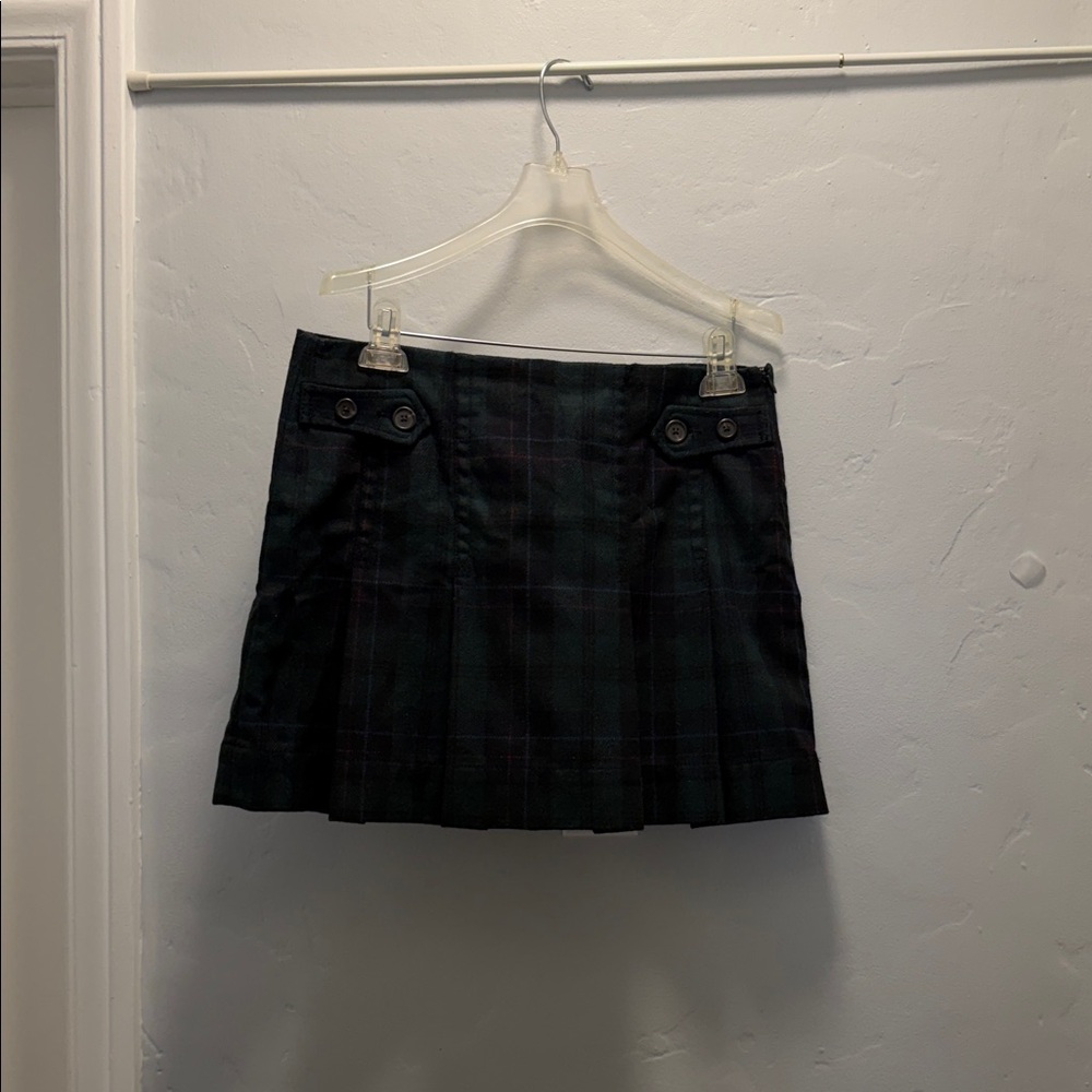 Plaid Mini Skirt